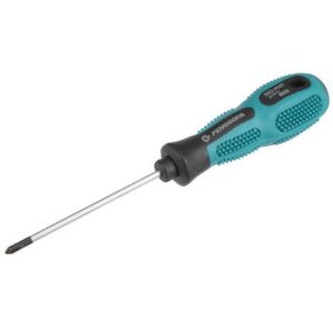 #0 Phillips Screwdriver 3 Inch Round Shaft Non Slip Comfortable Handle