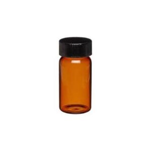 021887 - BOTTLE AMBER GLASS 4ML WITH CAP (2 pcs/pkg)