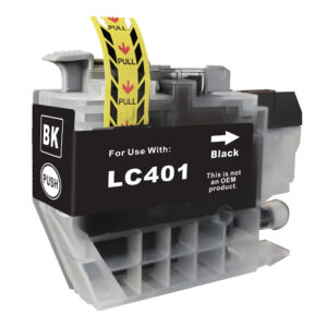 1 Ink Black Color High Yield Compatible LC401XL Ink Cartridge for Brother LC401,LC-401