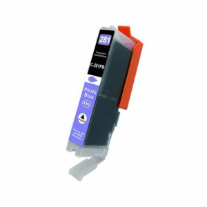 1 Ink Photo Blue Color Cli-281XXL Compatible Ink Cartridge Extra High Yield for Canon PGI-280XXL CLI-281XXL, PGI280, CLI281 (PB/BK/C/M/Y, PBlue)