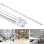 1 Pack 18W T8 4FT LED Light Fluorescent Tube 6500K Cool White Replacement Lamp Bulb Clear
