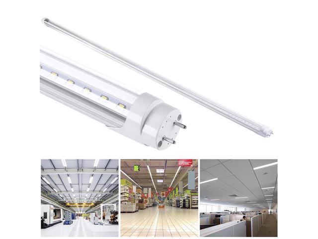 1 Pack 18W T8 4FT LED Light Fluorescent Tube 6500K Cool White Replacement Lamp Bulb Clear