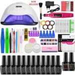 1 Pcs 180W Four-speed Intelligent Induction Phototherapy Lamp Nail Dryers Nail Polish Baking Light Therapy Nail Lamp Nail Art