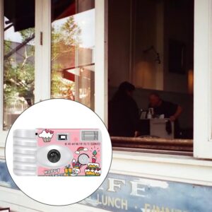 1 Set Disposable Color Film Camera 18 Exposure Film Camera Gift for Children