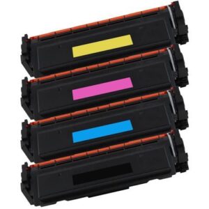 1 Set of 4 Inkfirst® Compatible Toner Cartridges Replacement for HP CF410X CF411X CF412X CF413X 410X Color LaserJet Pro M377dw