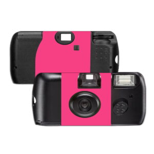 10 Hot Pink Label Film Camera – Kodak 400 Speed Single Use Camera, 27 exposures SL56010-10pk