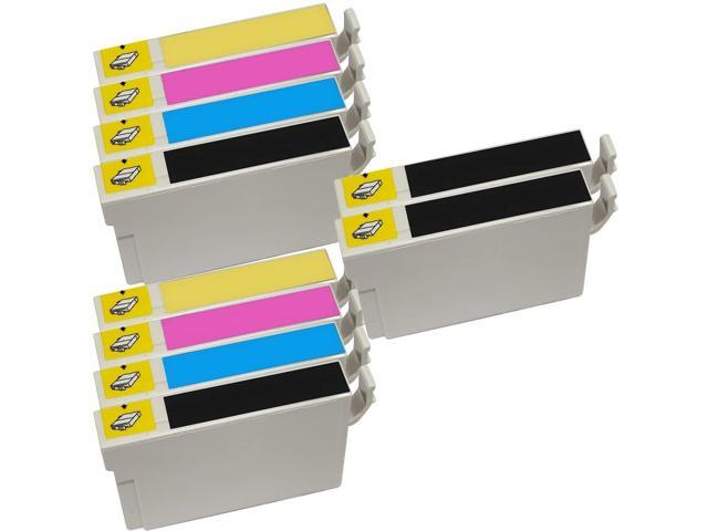 10 Inkfirst® Compatible 125 Ink Cartridges Replacement for Epson 125 WorkForce 320 323 325 Stylus NX420 NX127 NX130 NX230