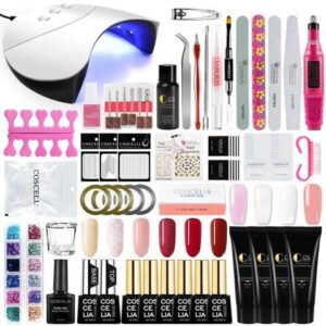 10 Pcs/Set 8ml MAD DOLL Summer Gel Nail Polish Pure Colors Semi Permanent Glitter Gel Need UV LED lamp Nail Art Gel