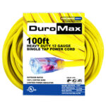 100-Foot 12 Gauge Single Tap Extension Power Cord