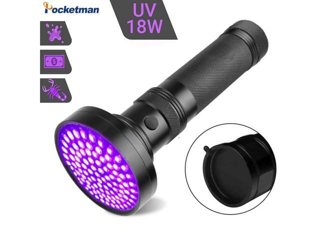 100 LED Best UV Light Purple Light Torch 51LED 21LED 12LED UV LED Flashlight 395-400nm LED Torch Lamp For Safety UV Detection