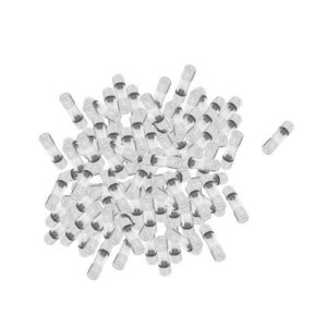 100 Pcs 5mm x 20mm 250V 1A Quick Blow Design Cylindrical Shape Tubes Glass Fuse