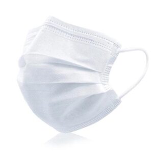 100 Piece Mask 3 Layer Disposable Face Masks Health Protector 100% Good Quality For Adult White