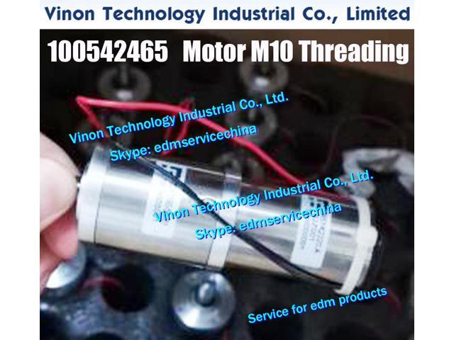 100542465 EDM Motor M10 Threading for Ch armilles Robofil SPW series. edm DC Motor 100.542.465, 100-542-465, 542.465