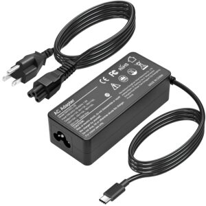 100W Universal USB-C Power Adapter Fast Charger,Compatible with Mac Book Pro/Air 16, 15, 14, 13 Inch,Mac Book Air 13 Inch 2021 2020 2019 2018,iPad Pro,HP, Dell, Lenovo,Asus