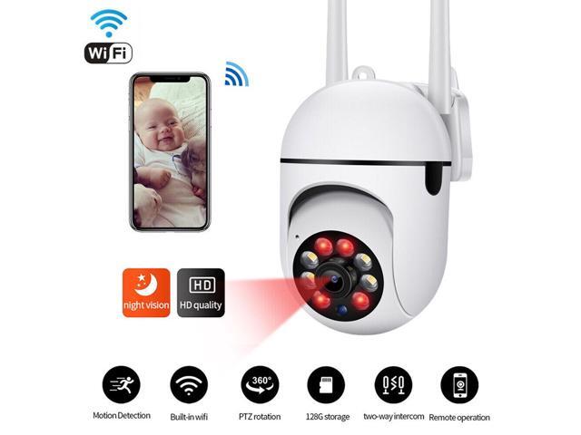 1080P Bulb Wireless Security Camera System Outdoor Home 5G Wifi Night Vision Cam