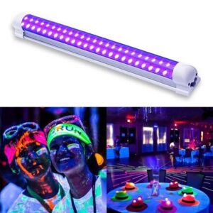 10W Disco light UV LED Blacklight Integrated Tube UV Curing Lamp LED Violet Light Tube for Blacklight Party Body Paint