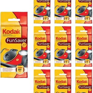 10x Kodak Disposable Camera FunSaver Flash 35mm Film One Time Use