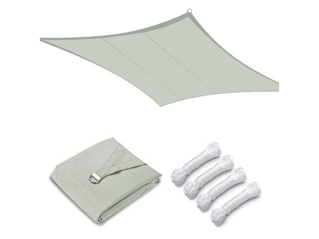 10x13 Ft 97% UV Block Rectangle Sun Shade Sail Top Canopy Outdoor Patio Backyard