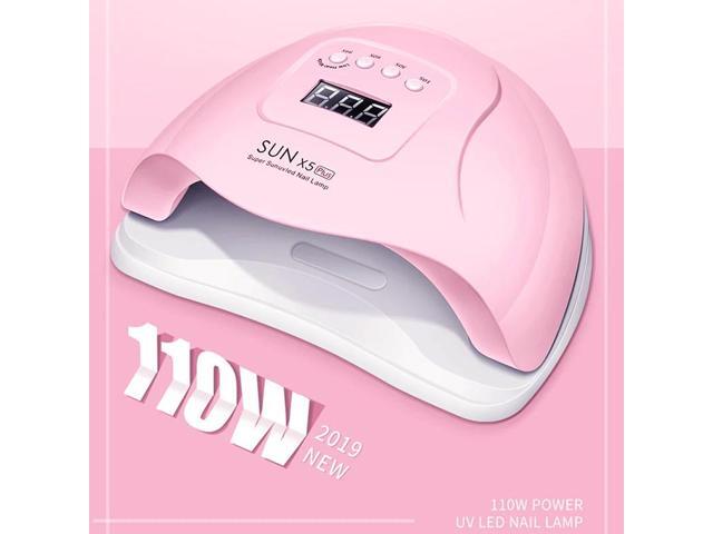 110W Gel Lamp Gel Nail Dryer Nail Light Smart Induction Nail Lamp Professional LED Uv Lamp Portable Nail Machine Nail Art Tools