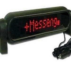 118023 - ADVERTISEMENT LED DISPLAY WITH 12V AND 120V POWER ADAPTERS