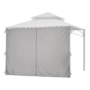 11x6.5' Universal Replacement Privacy Side Wall Canopy Curtain f/ 10x12ft Canopy