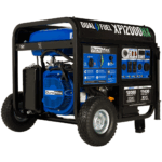 12,000 Watt Dual Fuel Portable HX Generator w/ CO Alert