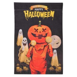 12"x18" Halloween Garden Flag Full Moon Ghost Pumpkin Jack O Lantern Party Decor 2024