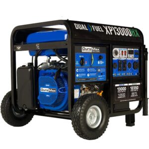 13,000 Watt Dual Fuel Portable HX Generator w/ CO Alert