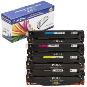 131X Compatible Set + BK of 5 Toners; BK CF210X , Cyan CF211A , Yell CF212A & Mag CF213A for HP LaserJet Pro Color M251n , M251nw , MFP M276n , M276nw
