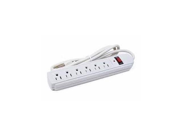 140001 - POWER BAR 6 O/LET 6FT CORD 280J SURGE