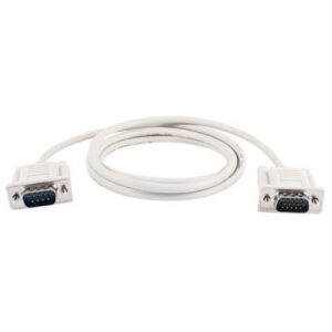 1.4M VGA HD15 15 Pin Male to DB9 9 Pin RS232 Male Adapter Cable Lead Converter