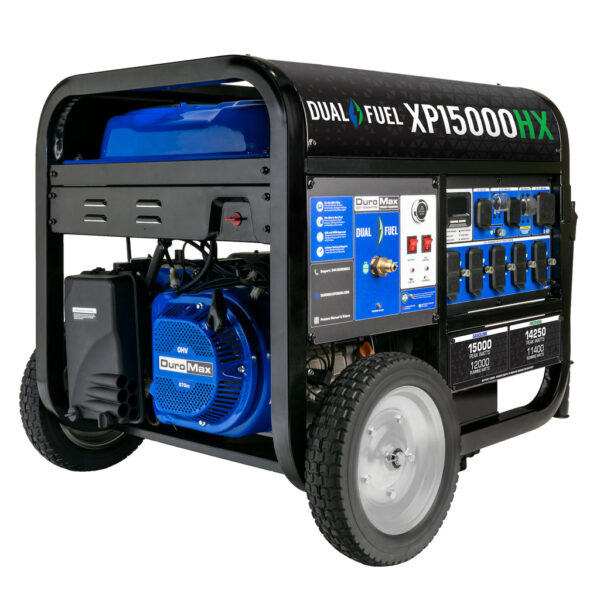 15,000 Watt Electric Start Dual Fuel Portable Generator 15,000 Watt Electric Start Dual Fuel Portable Generator