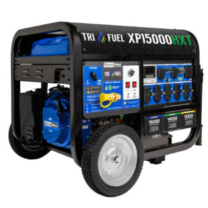 15,000 Watt Electric Start Tri Fuel Portable Generator