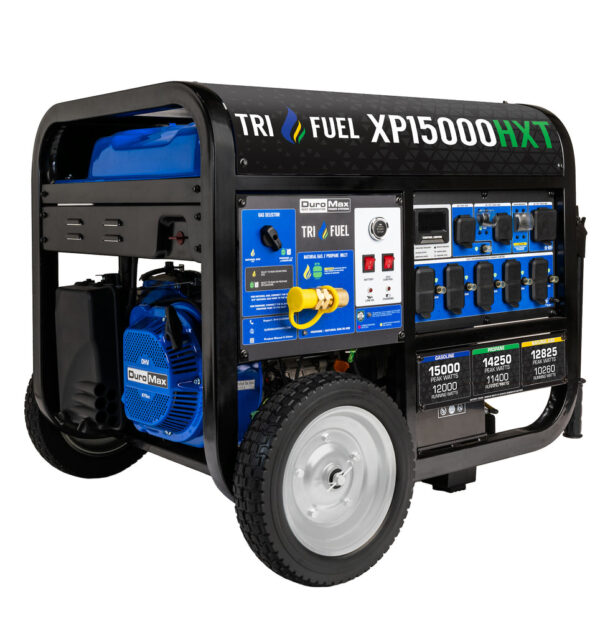 15,000 Watt Electric Start Tri Fuel Portable Generator 15,000 Watt Electric Start Tri Fuel Portable Generator