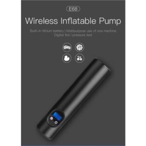 150 PSI Tire inflator portable air compressor with LCD Display Emergency LED Light Rechargeable Li-ion Batteryd Electric Cordless Air Pump for Cars,