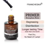15ml Nail Primer Base Nail Gel Long Lasting No Need of UV LED Lamp Fast Air Dry Gel Polish Top Coat Nail Art Lacquer