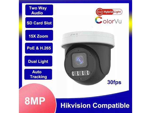 15X Zoom 8MP 30fps POE YouTube Live Streaming Human Auto Tracking PTZ IP Camera