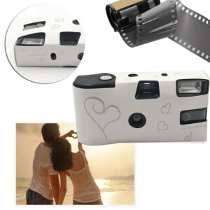 16 Photos Power Flash Single Use One Time Disposable Film Camera Party Gift