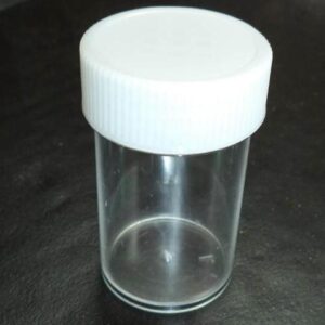 16290 - BOTTLE CLEAR PLASTIC 20G (6 pcs/pkg)