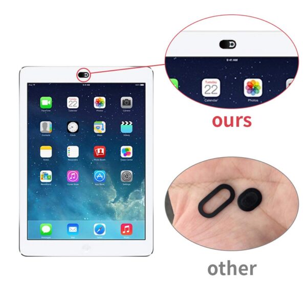 18 Pcs Webcam Cover, 0.03in Ultra Thin Web Laptop Camera Cover Slider for Laptop, Desktop, Macbooks, Computer, Smartphone, Protect Your Privacy and Security, Strong Adhesive...
