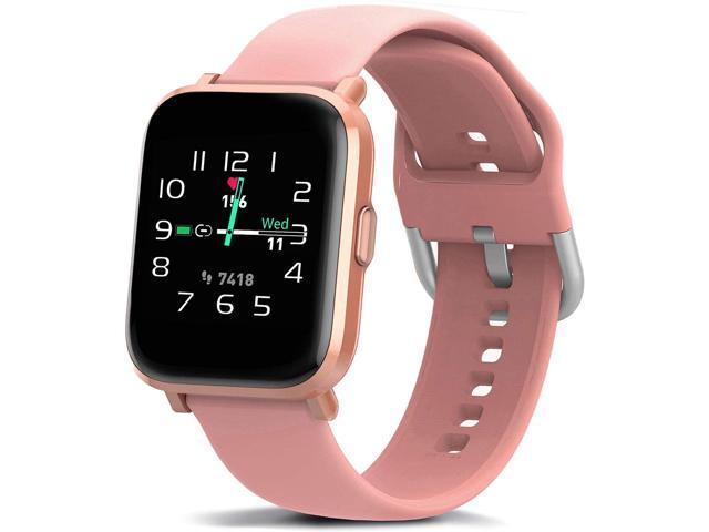 18 Sports Mode Smart Watch with Music Control, DIY Screen Fitness Tracker with Blood Oxygen H-R Monitor, Sleep Tracker with Pedometer Step Calories
