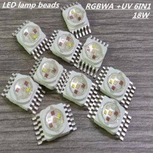 18W RGBWA+UV led lamp Beads /Led par light source 6IN1 lamp bead
