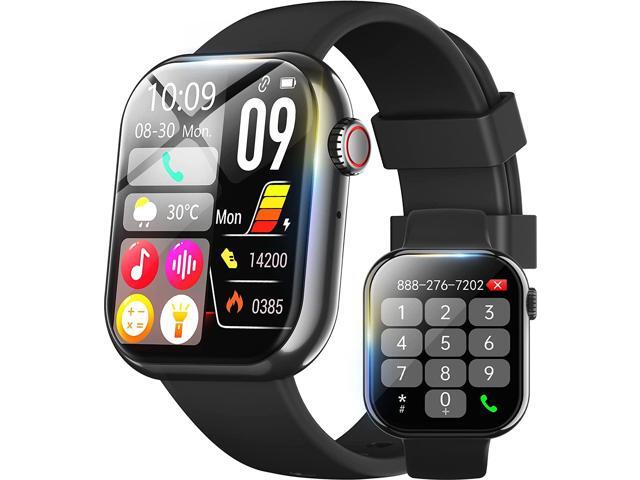 1.91'' Smart Watch for Men Women, Answer/Make Call, 50+ Sports Modes, Fitness Tracker with SpO2/Heart Rate/Sleep Monitor, Voice Assistant, Smartwatch