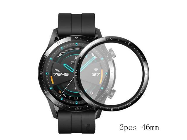 1pcs / 2pcs Curved Full-screen Thermal Bending Film Watch Screen Protector forWatch GT2 46mm / 42mm Smart Watch
