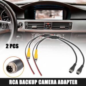 1pcs 4 Pin 5.5m 18Ft Dash Cam Rearview Backup Camera Reverse Extension Cord Car Recorder Cable Male to Female Video Extension Wire