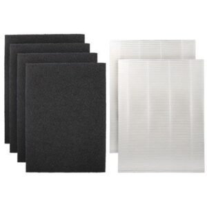 2 HEPA and 4 Carbon Replacement Filter set for Coway AP-1216L Tower Air Purifier, AP-1216-FP