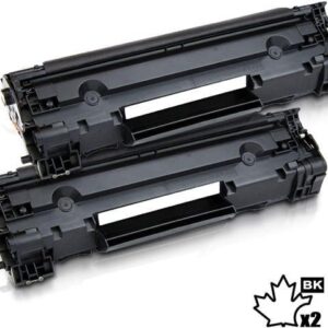 2 Inkfirst Compatible Toner Cartridges Replacement for HP CF283A 83A LaserJet Pro M127fw M125nw M201dw M201n M225dn M225dw