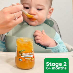 (2 pack) Beech-Nut Veggies Stage 2 Baby Food Variety Pack, 3.5 oz Pouch (9 Pack)