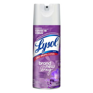 (2 pack) Lysol® Disinfectant Spray, Sanitizing and Antibacterial Spray, Lavender & Cotton Blossom, 12.5 oz