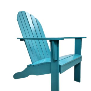 (2 pack) Mainstays Wood Outdoor Adirondack Chair, Turquoise Blue